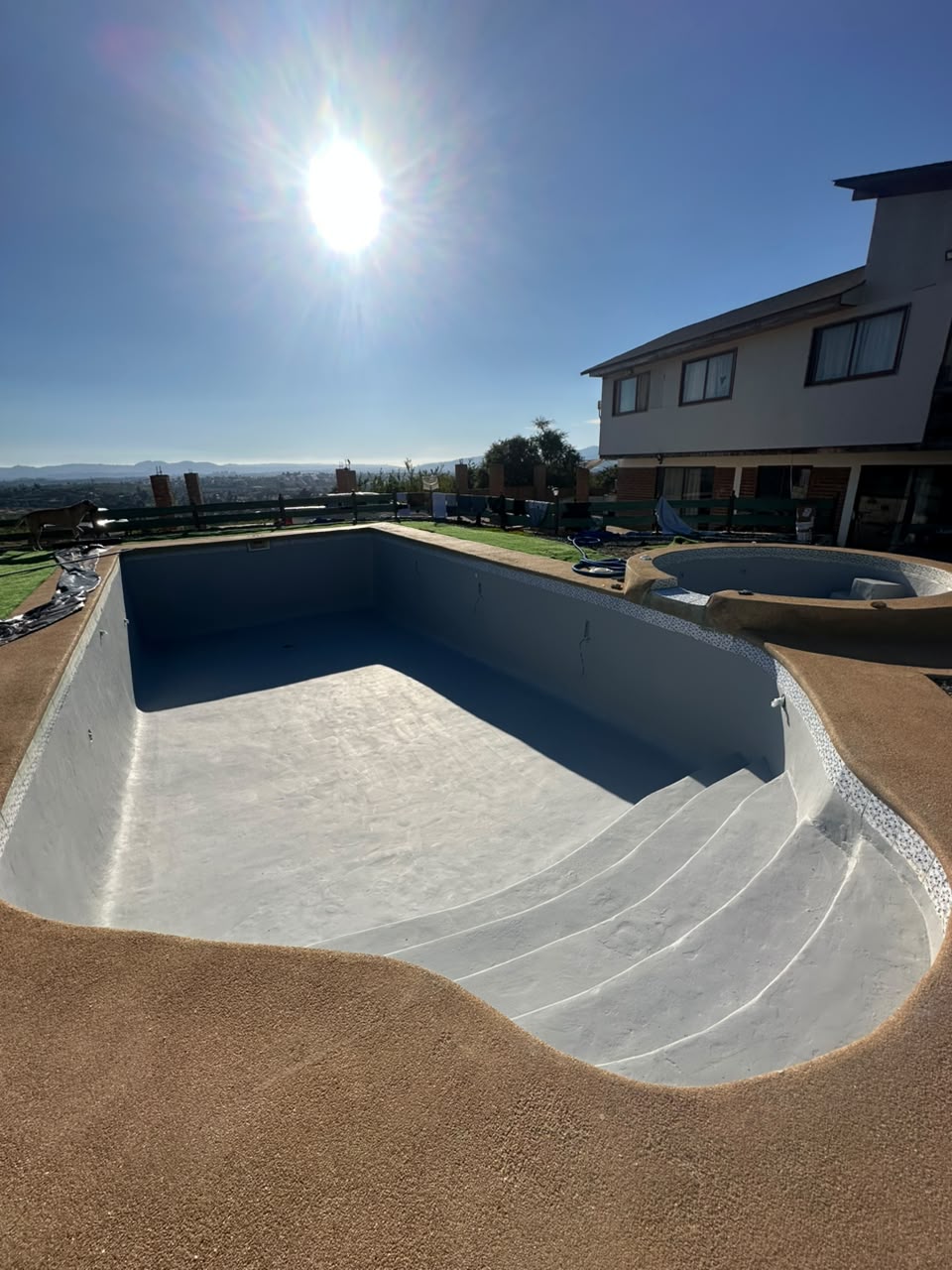 Pintado de piscinas